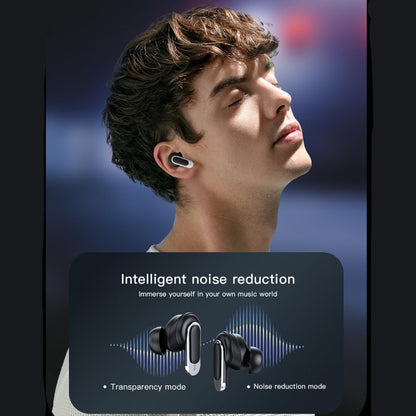 Wireless Noise-canceling Earbuds, LED Color Touch Screen, Anti-Loss Locator, Dual Microphone Call Noise Cancellation, IPX8 Waterproof