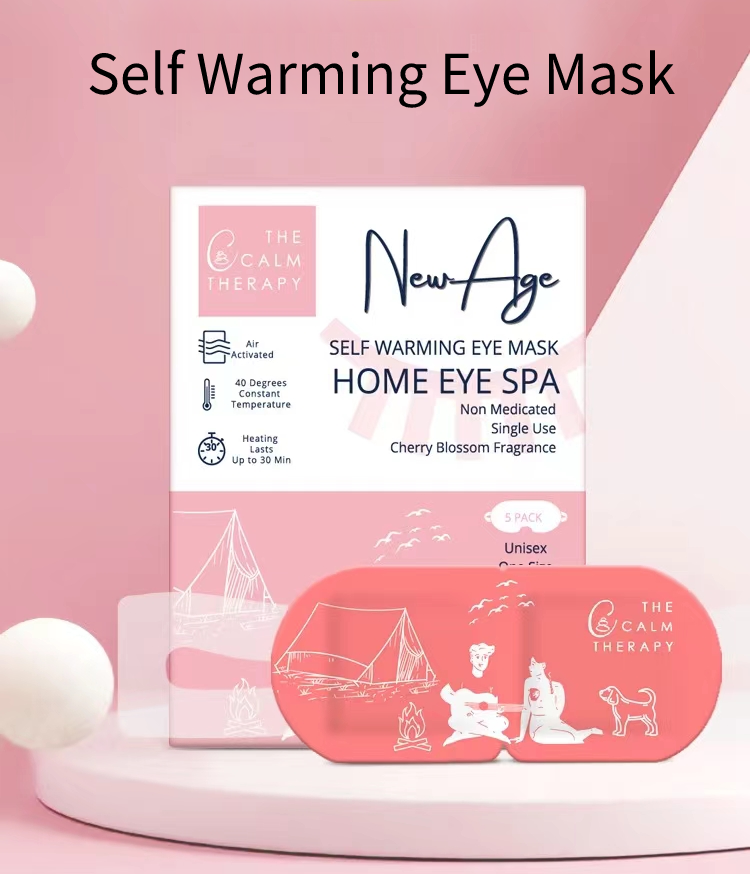 Steam Eye Masks for Dry Eyes, SPA Warm Eye Mask, Relief Eye Fatigue Hot Sleep Eye Mask for Puffy Eyes Mask