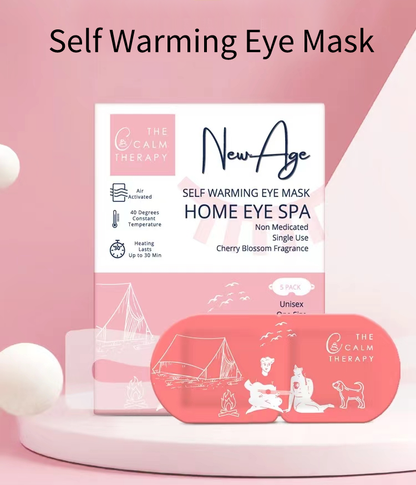 Steam Eye Masks for Dry Eyes, SPA Warm Eye Mask, Relief Eye Fatigue Hot Sleep Eye Mask for Puffy Eyes Mask